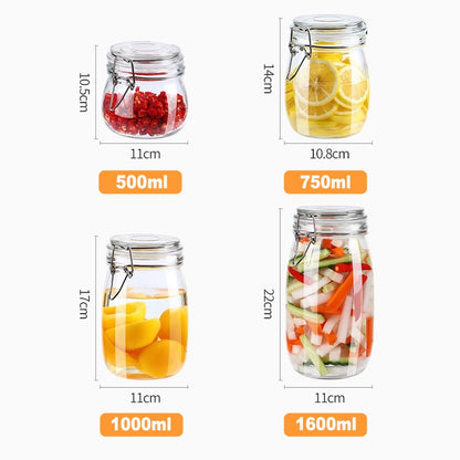 Clear Glass jars online