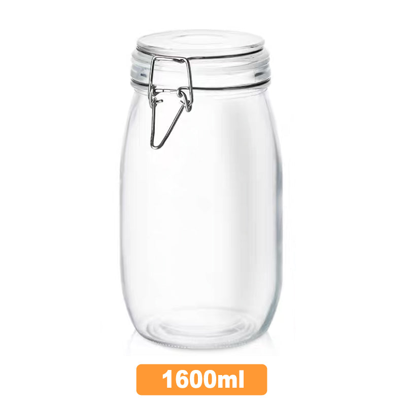 1600ml Glass jars