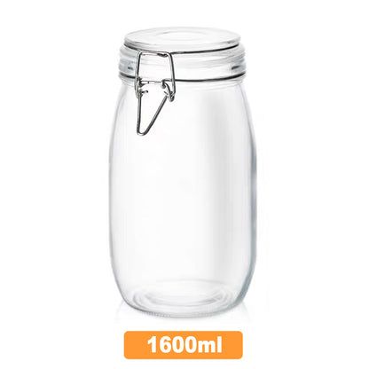 1600ml Glass jars