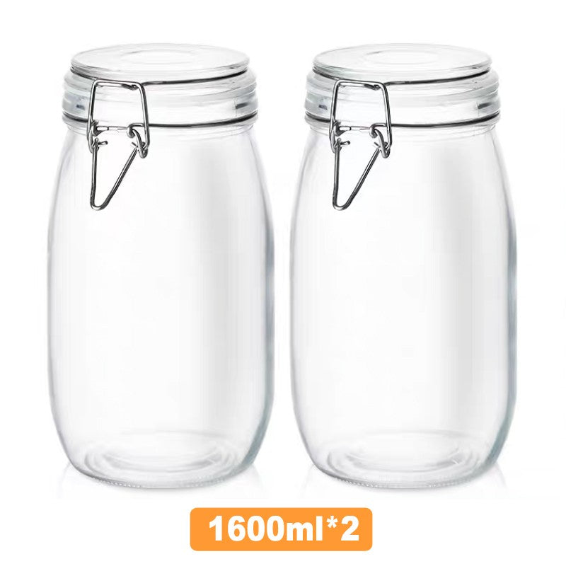 1600ml *2 glass jar