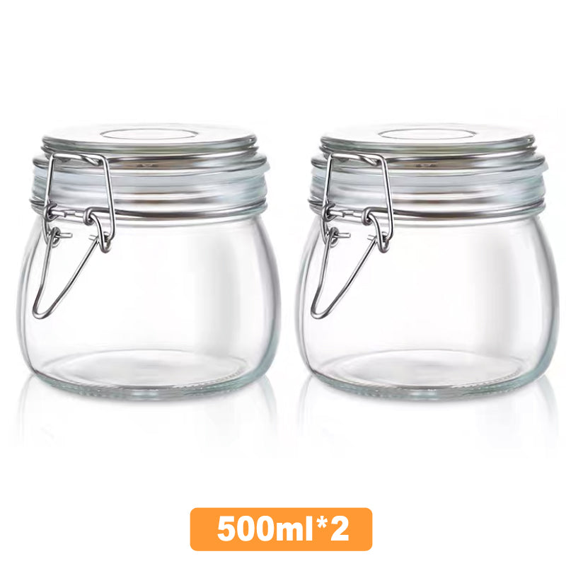 500ml *2 Glass jars